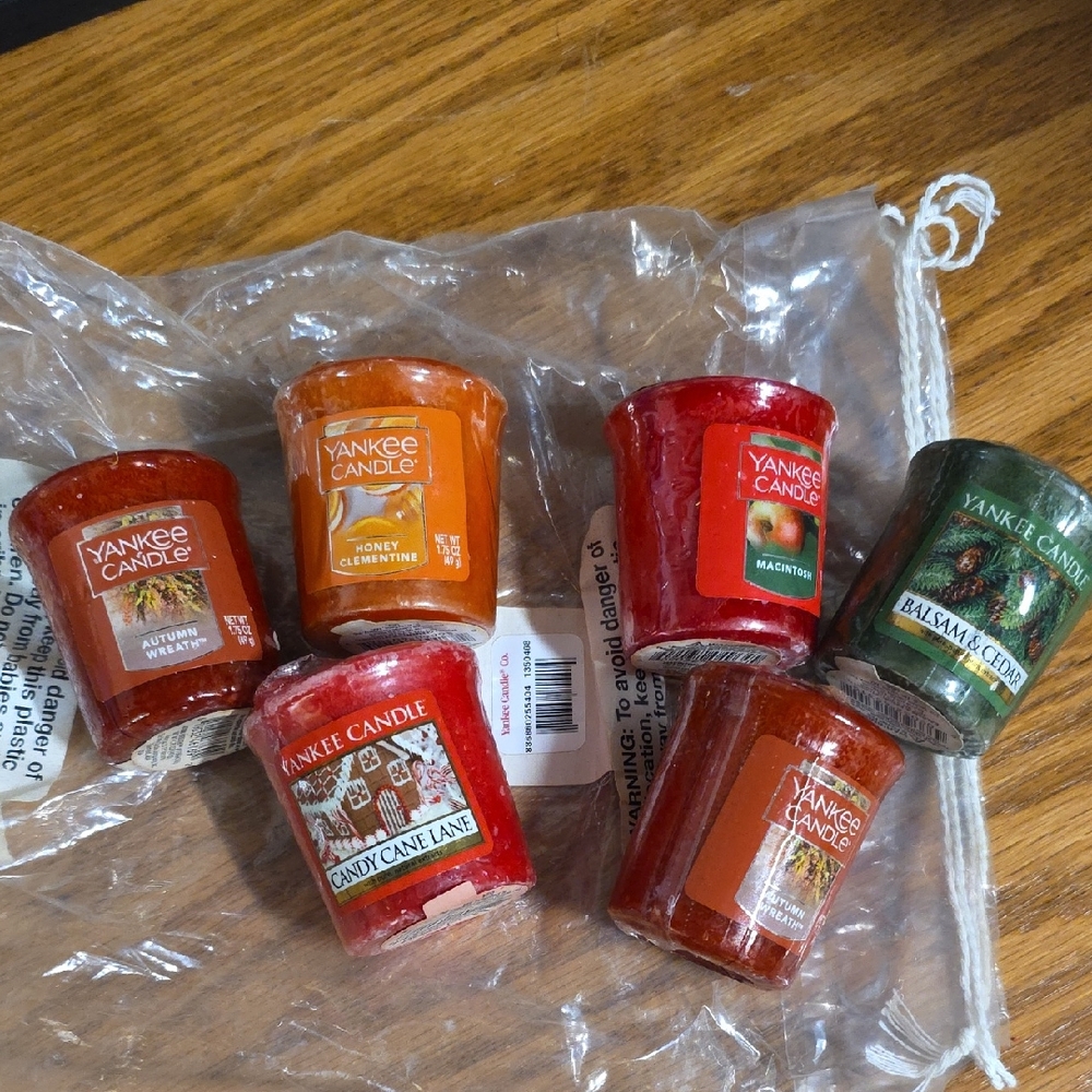 Yankee Candle Assorted Candles Set Of 6